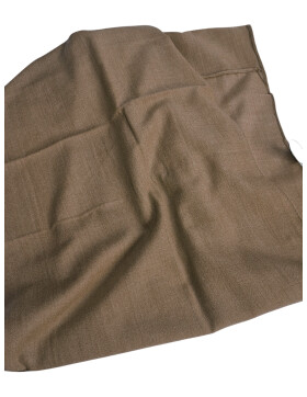 Damen Loop Schal, Schlauchschal weich, Damen Halstuch Herbst - Winter, weicher Rundschal Unifarben Kakao