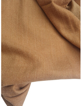 Damen Loop Schal, Schlauchschal weich, Damen Halstuch Herbst - Winter, weicher Rundschal Unifarben Camel