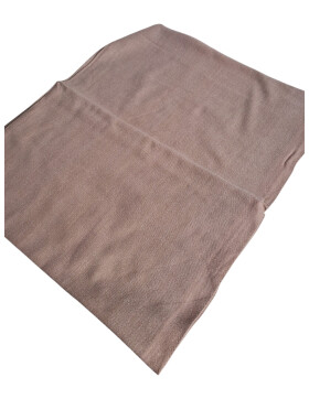 Damen Loop Schal, Schlauchschal weich, Damen Halstuch Herbst - Winter, weicher Rundschal Unifarben Taupe