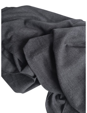 Damen Loop Schal, Schlauchschal weich, Damen Halstuch Herbst - Winter, weicher Rundschal Unifarben Schwarz