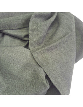 Damen Loop Schal, Schlauchschal weich, Damen Halstuch Herbst - Winter, weicher Rundschal Unifarben Oliv Grün