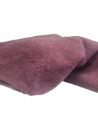 Damen Loop Schal, Schlauchschal weich, Damen Halstuch Herbst - Winter, weicher Rundschal Unifarben Pflaume
