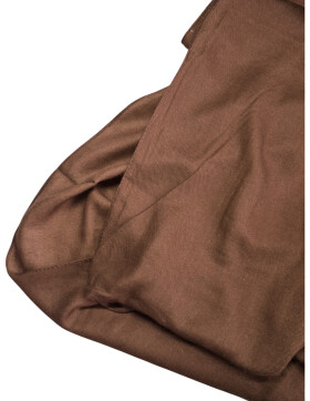 Damen Loop Schal Herbst /Winter Unifarben, weicher Schlauchschal, leichter Halstuch Rundschal Einfarbig Hellbraun