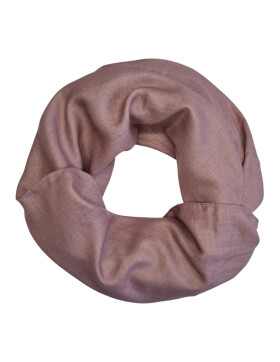 Damen Loop Schal Herbst /Winter Unifarben, weicher Schlauchschal, leichter Halstuch Rundschal Einfarbig Altrosa