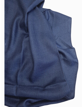 Damen Loop Schal Herbst /Winter Unifarben, weicher Schlauchschal, leichter Halstuch Rundschal Einfarbig Dunkelblau