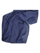 Damen Loop Schal Herbst /Winter Unifarben, weicher Schlauchschal, leichter Halstuch Rundschal Einfarbig Dunkelblau
