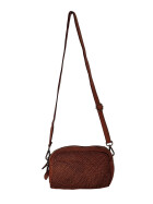 Leder Umhängetasche geflochten, Leder Schultertasche klein, Cross body Tasche