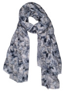 Damen Schal & Tücher leicht bunt, dünner Halstuch mit Schmetterlingen  Baumwolle/Viskose/Seide