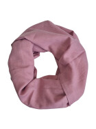Damen Loop Schal, Schlauchschal weich, Damen Halstuch Herbst - Winter, weicher Rundschal Unifarben