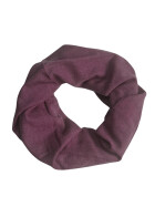 Damen Loop Schal, Schlauchschal weich, Damen Halstuch Herbst - Winter, weicher Rundschal Unifarben