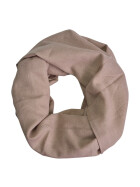Damen Loop Schal, Schlauchschal weich, Damen Halstuch Herbst - Winter, weicher Rundschal Unifarben